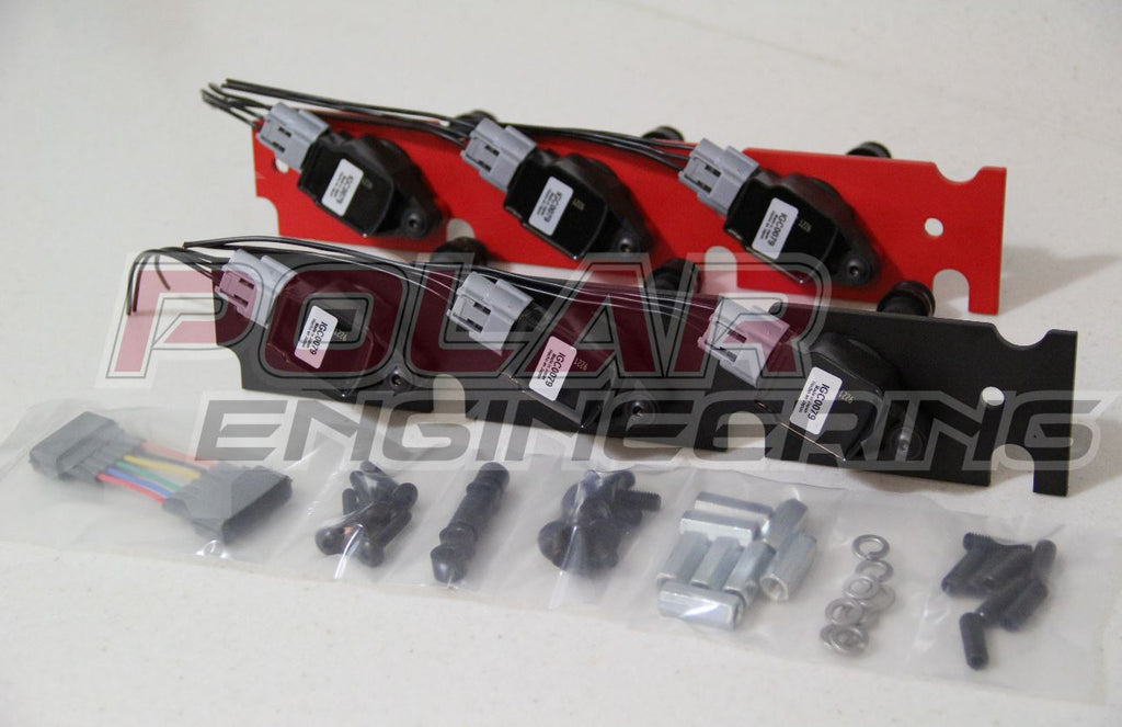 NISSAN Z32 300ZX Ignition Coil Conversion Kit (R35 GTR coils)