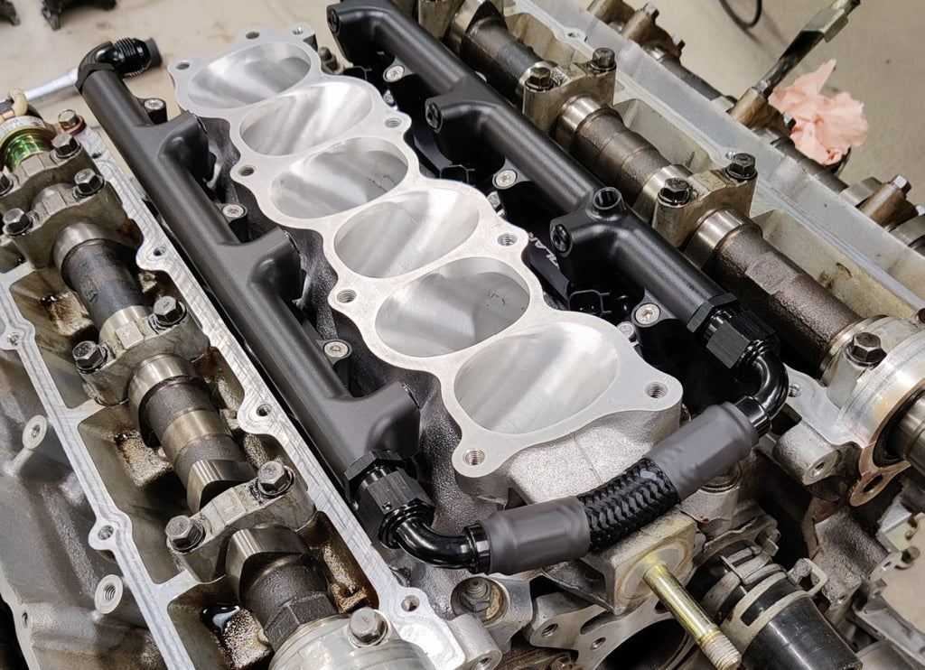 NISSAN Z32 300ZX Billet Topfeed Fuel Rails