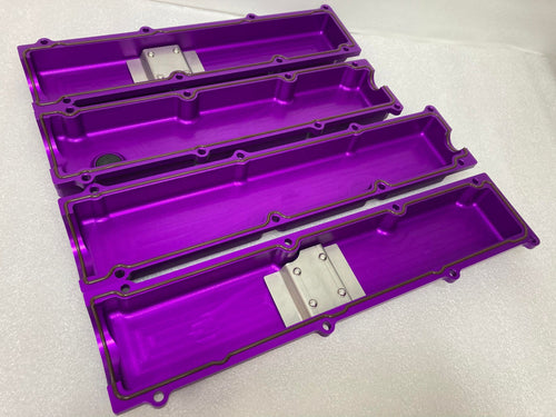 NISSAN Z32 300ZX Billet Baffled and Vented Valve Covers