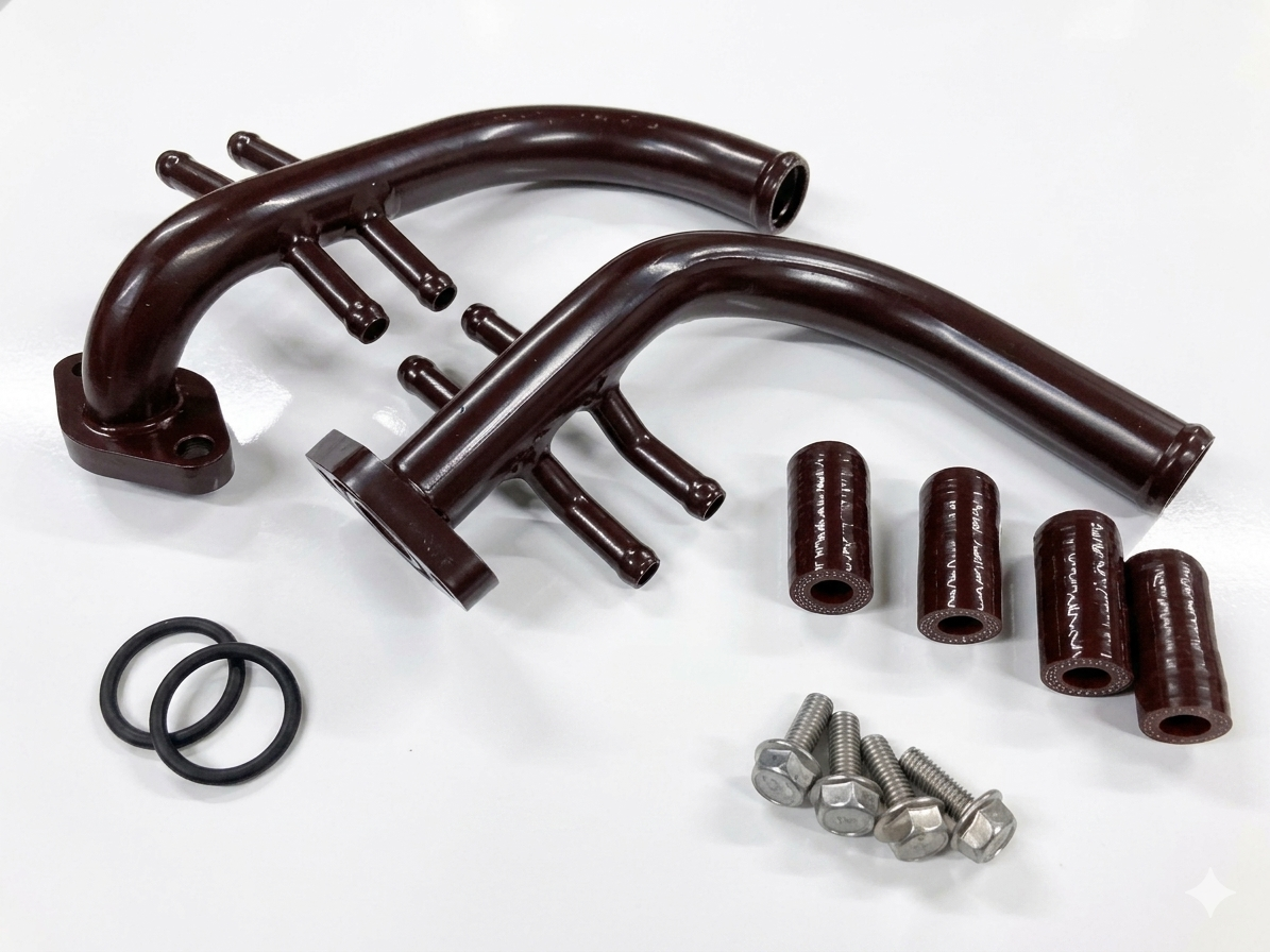 NISSAN Z32 300ZX Upgraded Heater Core Pipes (Version 2)