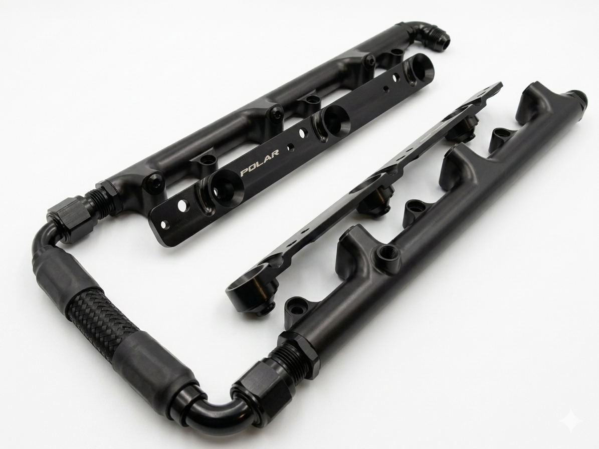 NISSAN Z32 300ZX Billet Topfeed Fuel Rails